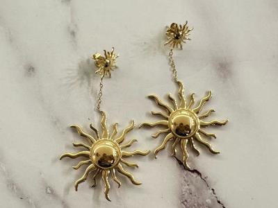 Sun Inspired Earings